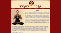 Desktop Screenshot of karmayoga.cl